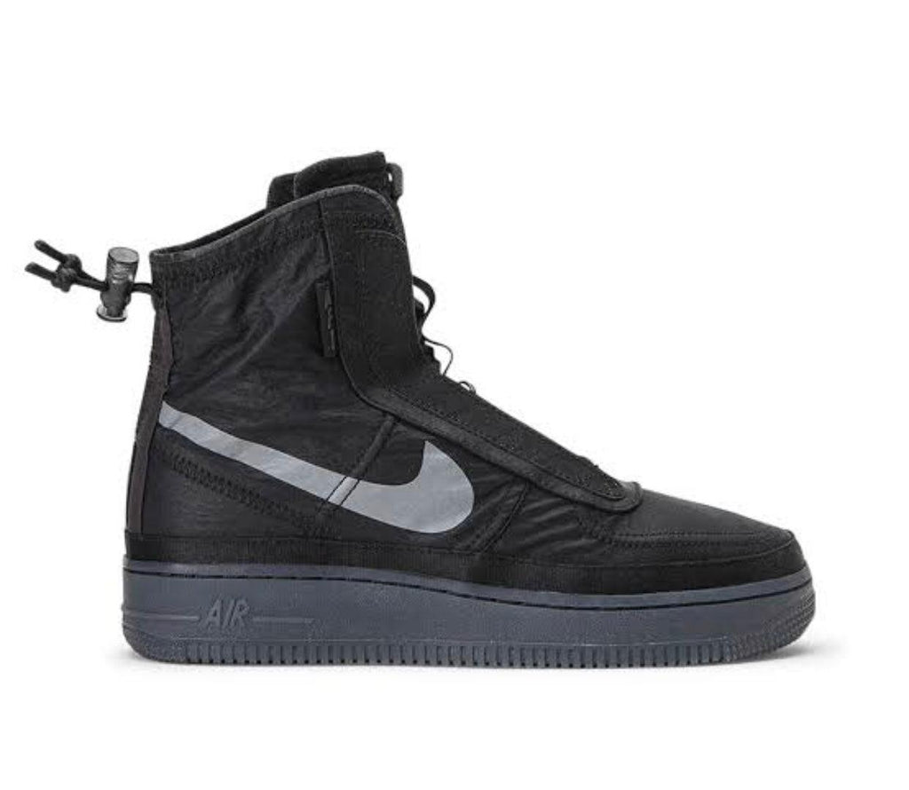 NIKE AIRFORCE SHELL BLACK - Nikefreakz