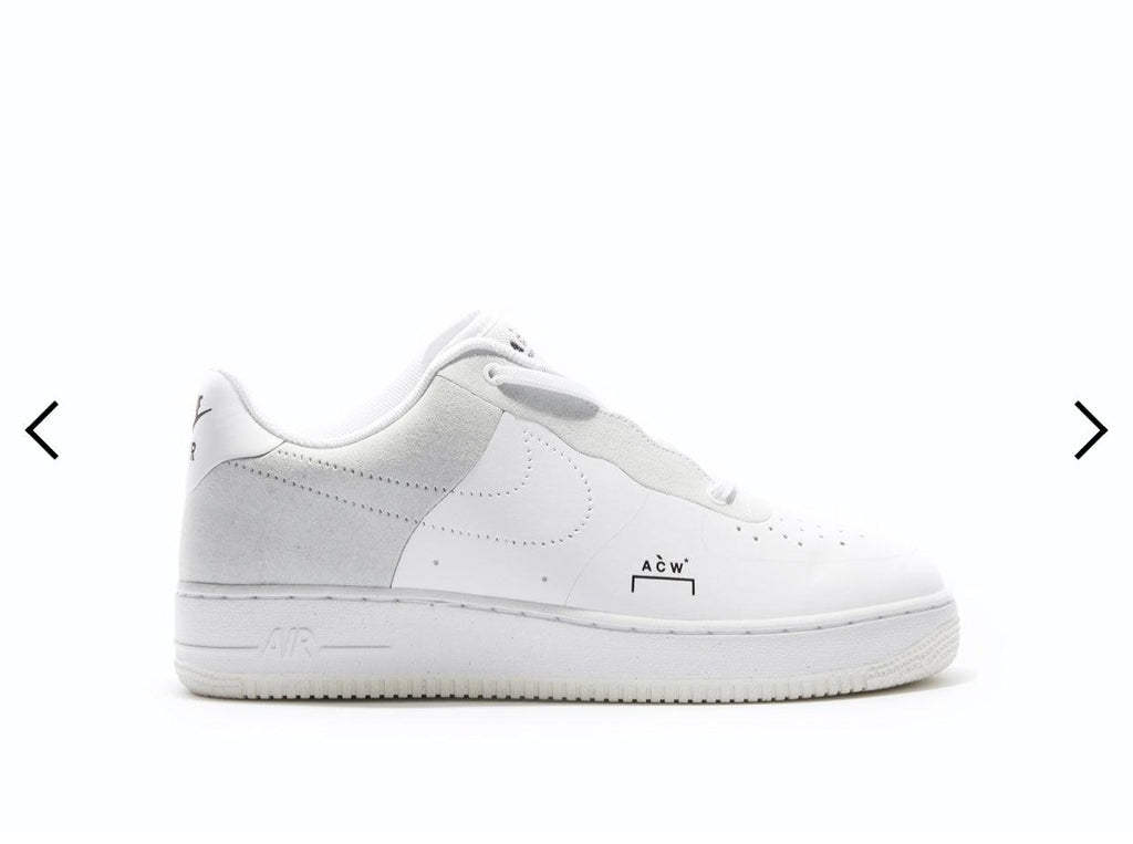 A-COLD-WALL* X AIR FORCE 1 LOW WHITE - Nikefreakz