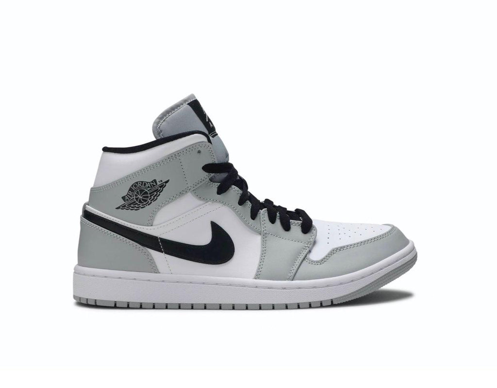 AIR JORDAN 1 MID LIGHT SMOKE GREY - Nikefreakz