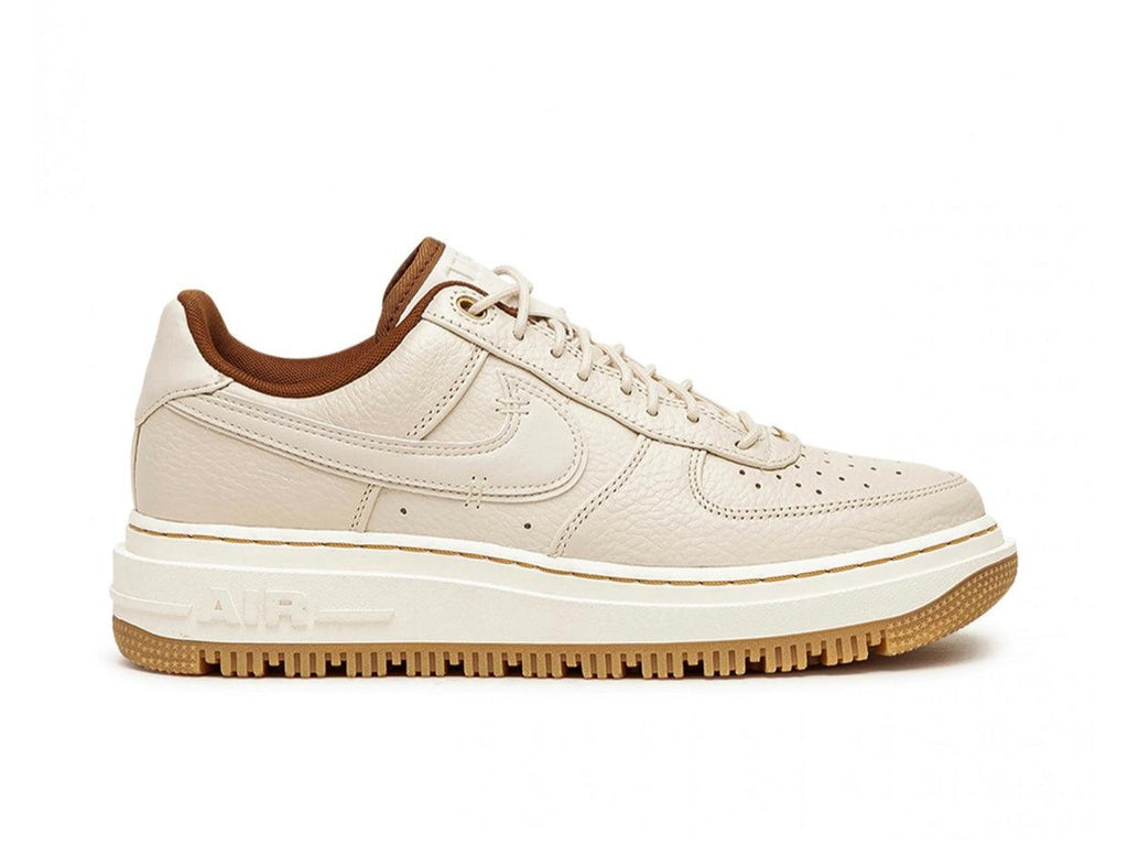 NIKE AIRFORCE 1 “LUXE PECAN” WHITE /BEIGE” - Nikefreakz