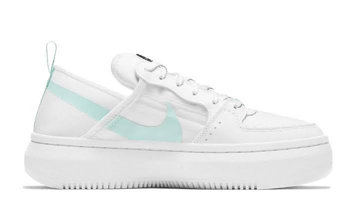 Nike Court Vision Alta TXT 'White/Light Dew'' - Nikefreakz