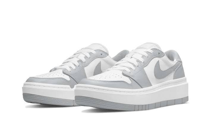 AIR JORDAN 1  Elevate LOW SE "WHITE WOLF GREY" - Nikefreakz