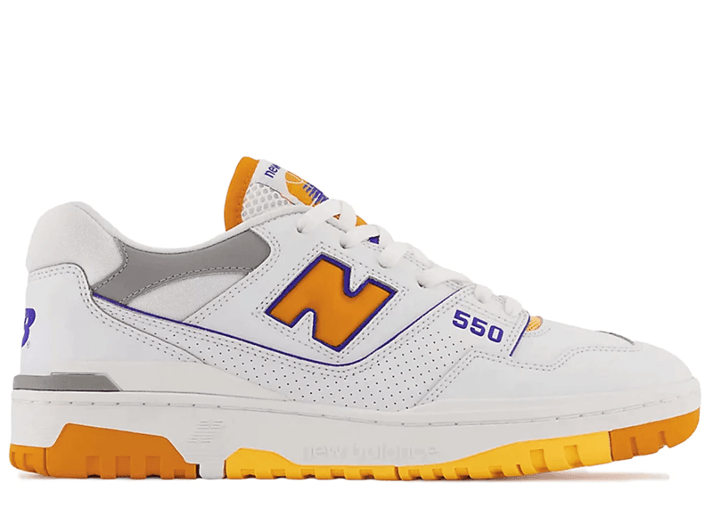 NEW BALANCE 550 WHITE VIBRANT ORANGE - Nikefreakz